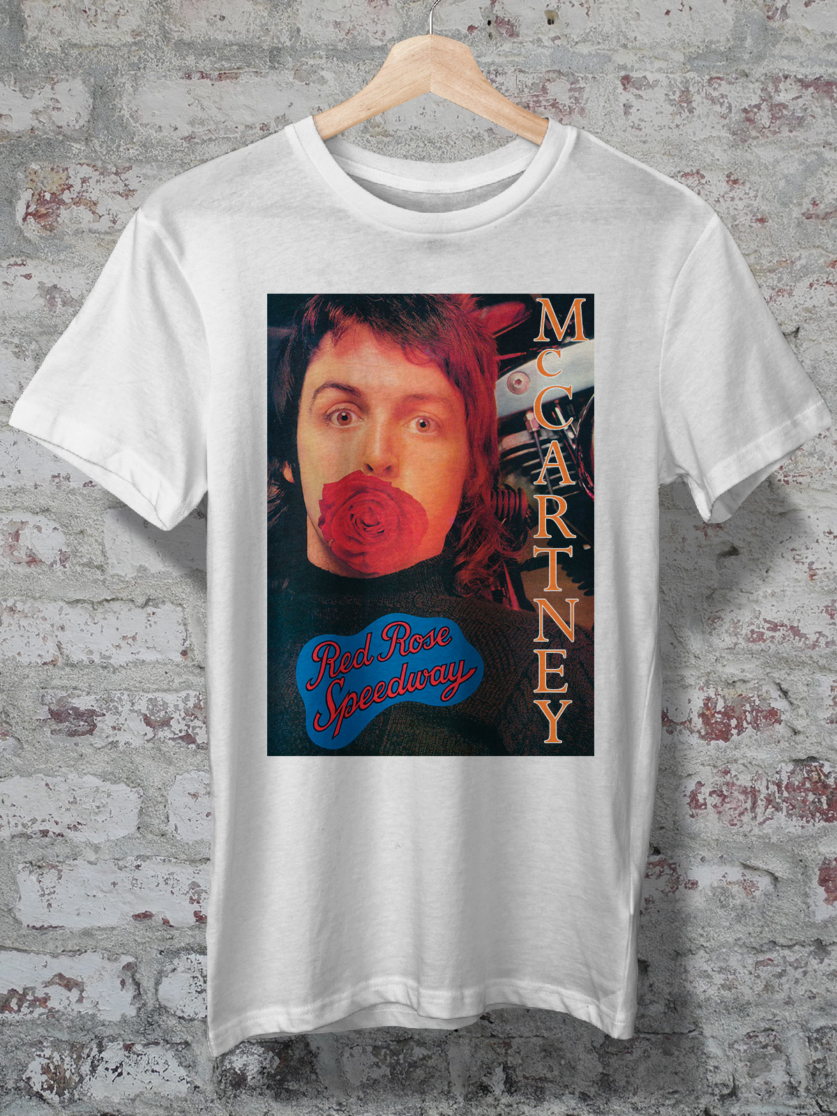 TSHIRT QUALITY CAMISETA PAUL McCARTNEY RED ROSE SPEEDWAY R69,99
