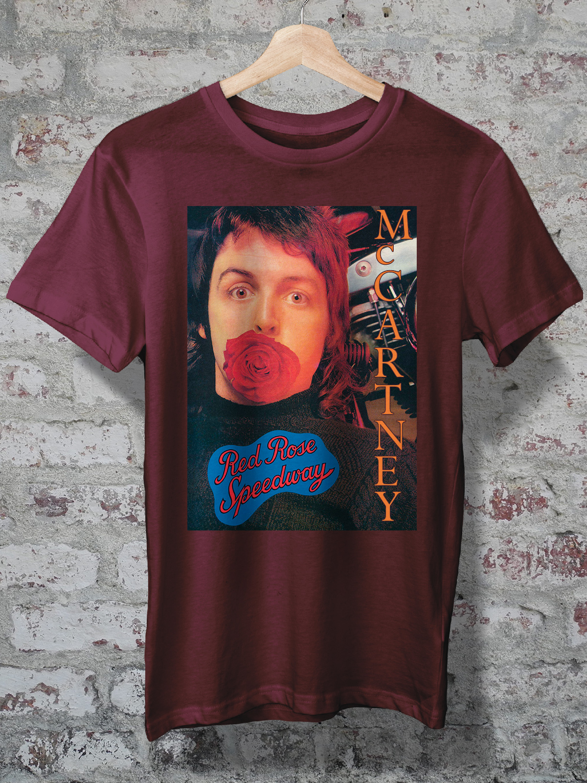 TSHIRT QUALITY CAMISETA PAUL McCARTNEY RED ROSE SPEEDWAY R69,99