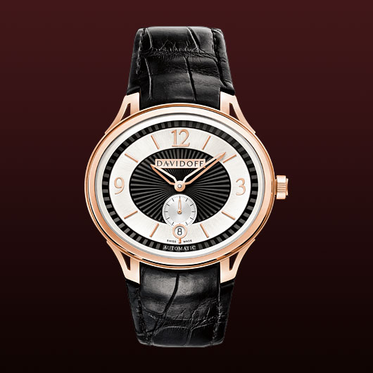 wristwatch Davidoff Wristwatch Red gold bicolour dial