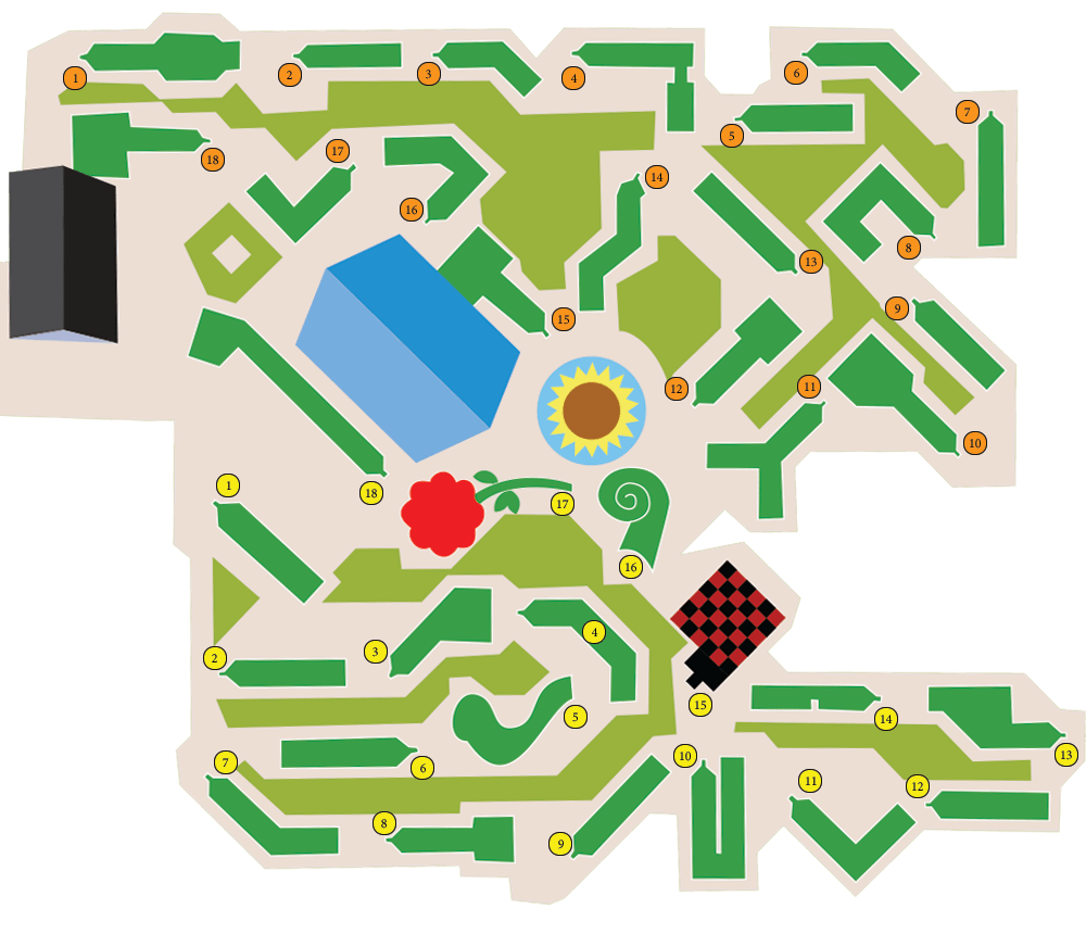 COURSES Montreal Minigolf