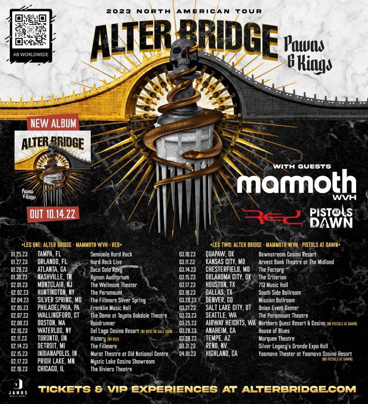 Alter Bridge interview New album, Pawns & Kings Montreal Rocks