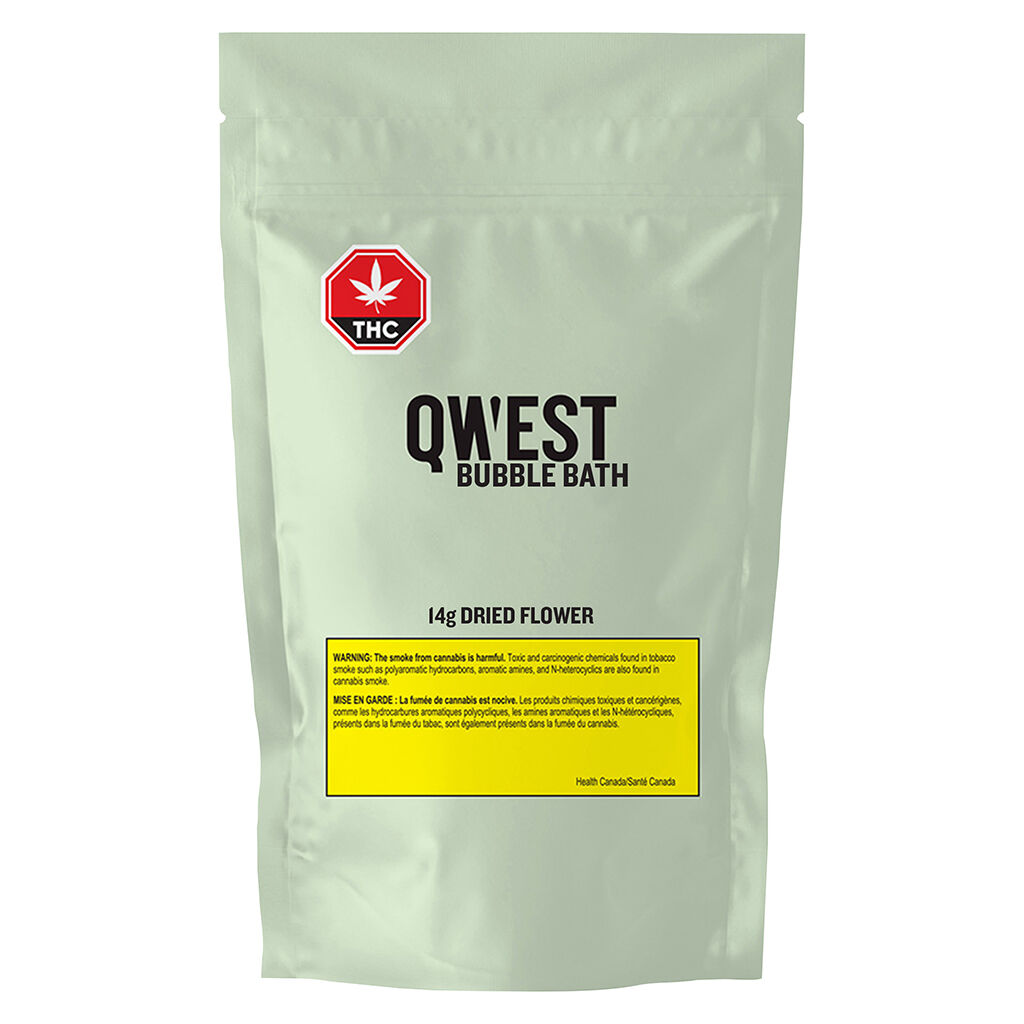 Qwest Bubble Bath 14g Indica Montrose Cannabis