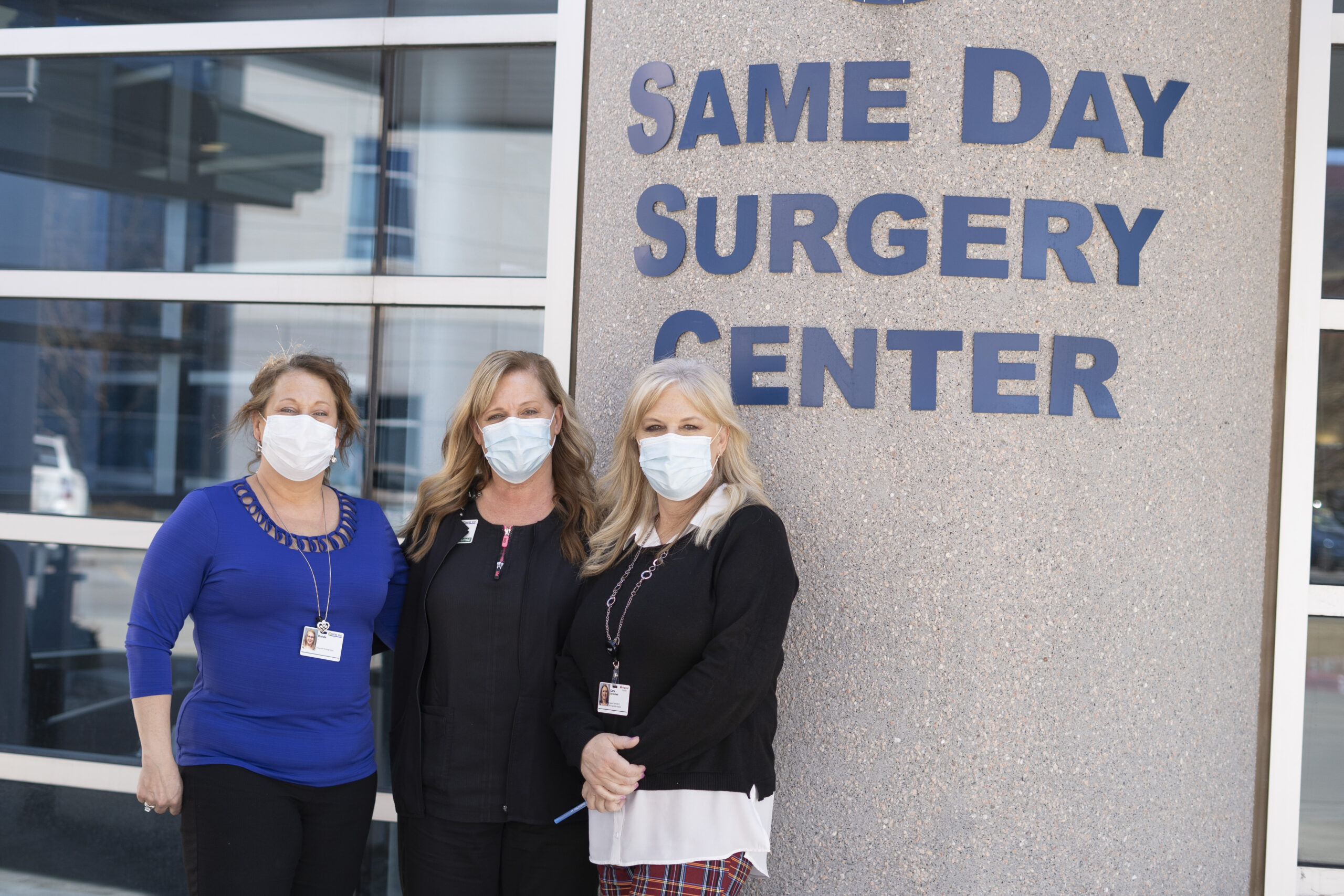 Same Day Surgery Center caregivers use generosity to help a patient's
