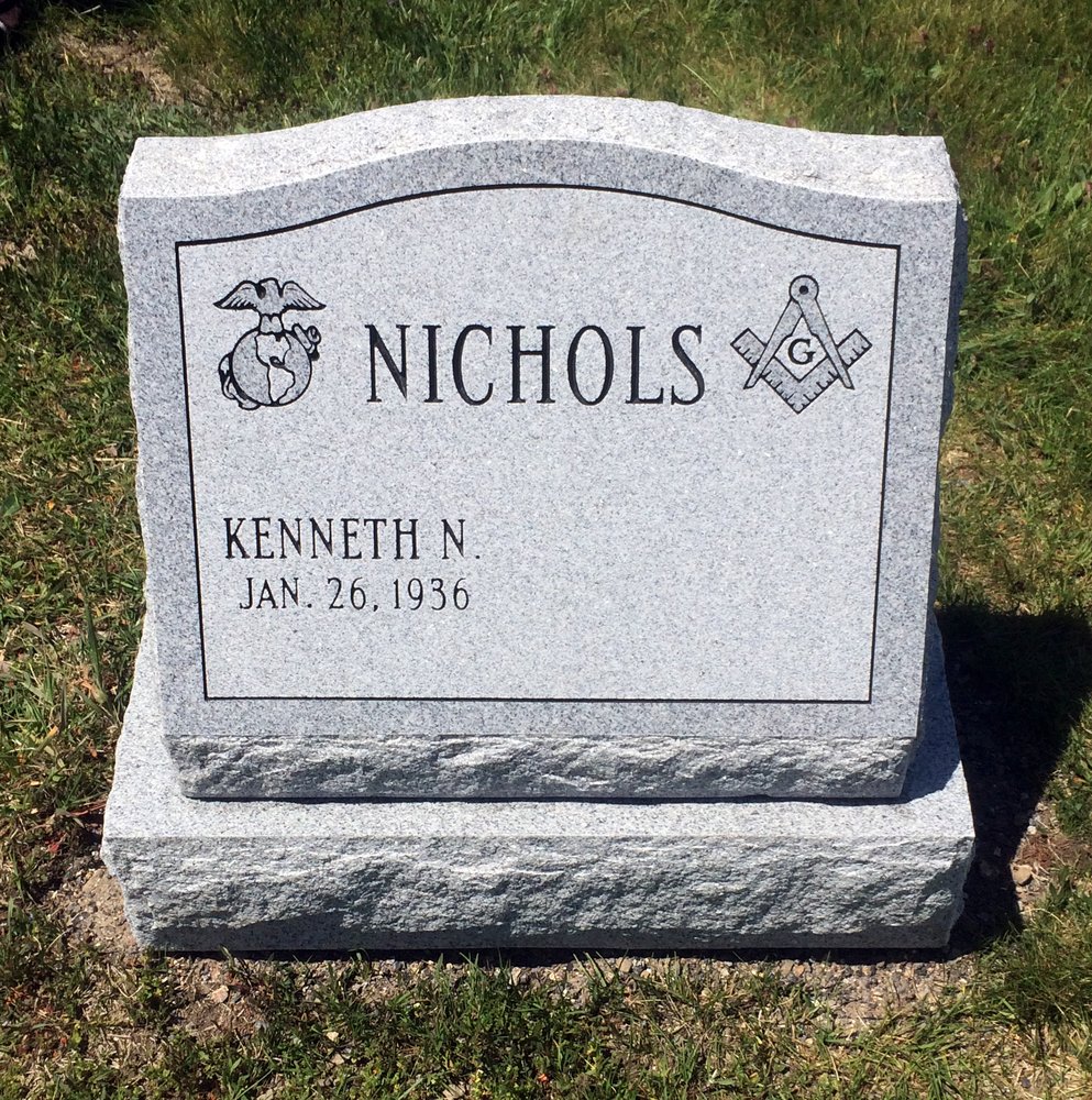 Slant/Pillow Markers > Slant Marker Parise Family Funeral Care...