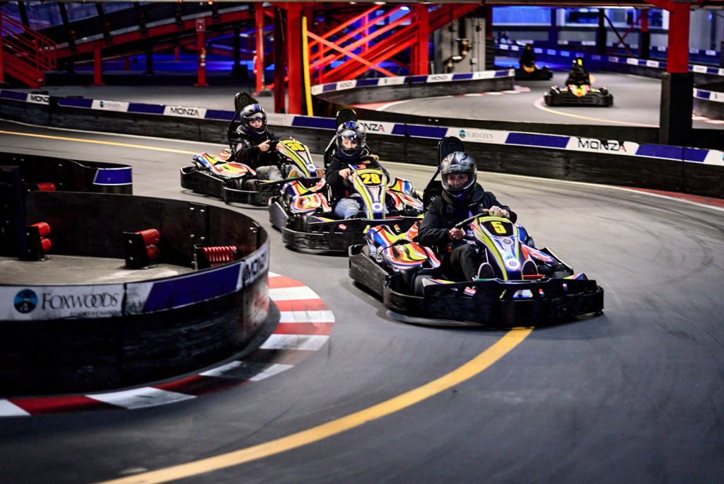 MONZA World Class Karting at Foxwoods Yearround, high performance