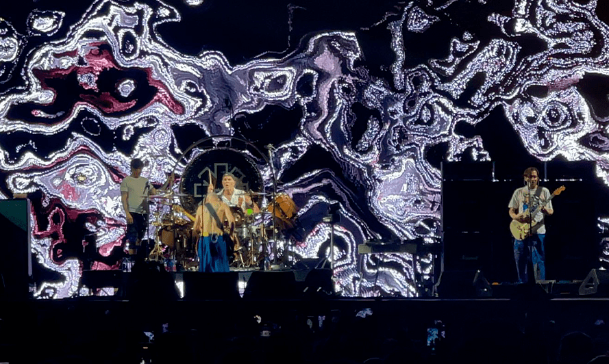 Red Hot Chili Peppers triunfante em apresentação no Rio de Janeiro