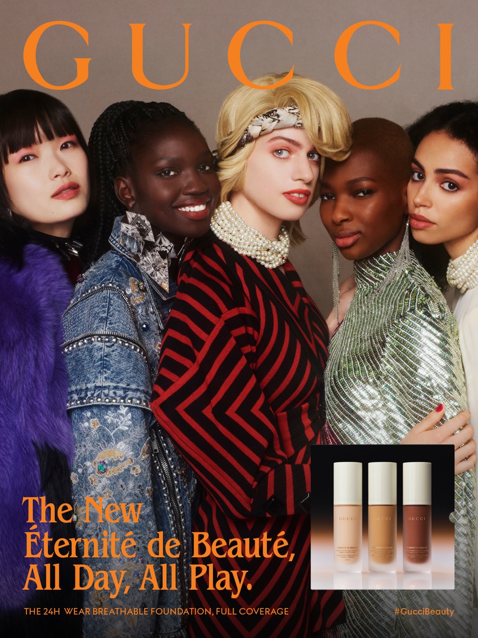 Gucci Beauty introduces Éternité de Beauté foundation collection