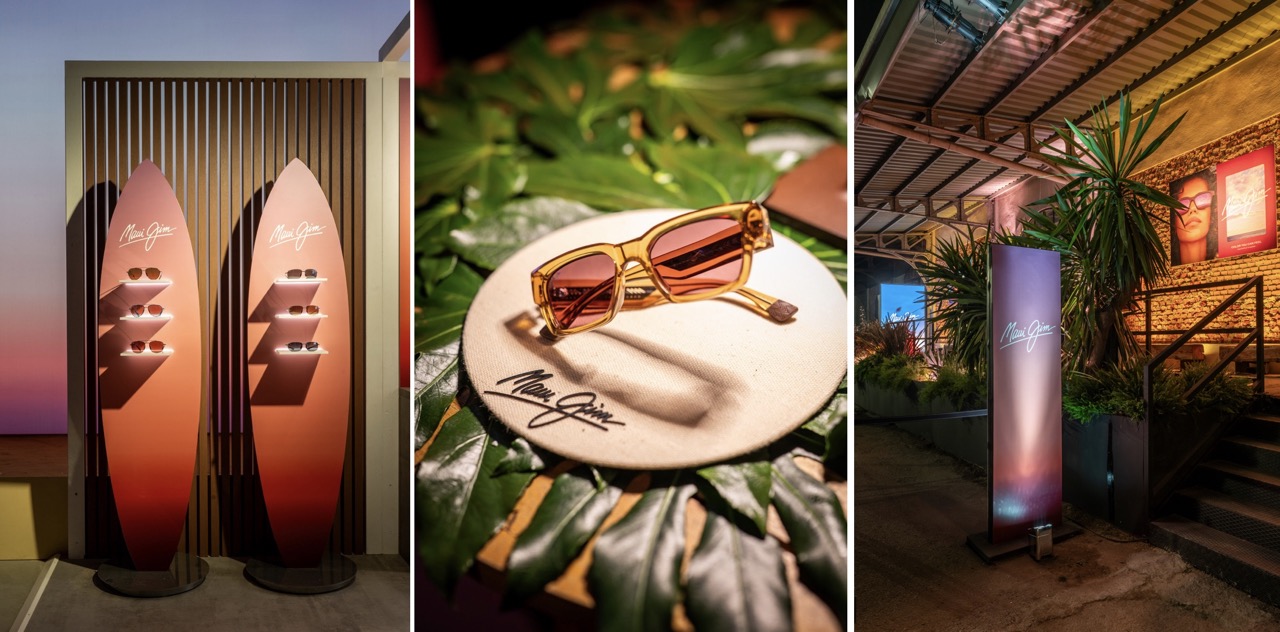 On Location Kering Eyewear brings Hawaii to Milan for VIP Maui Jim