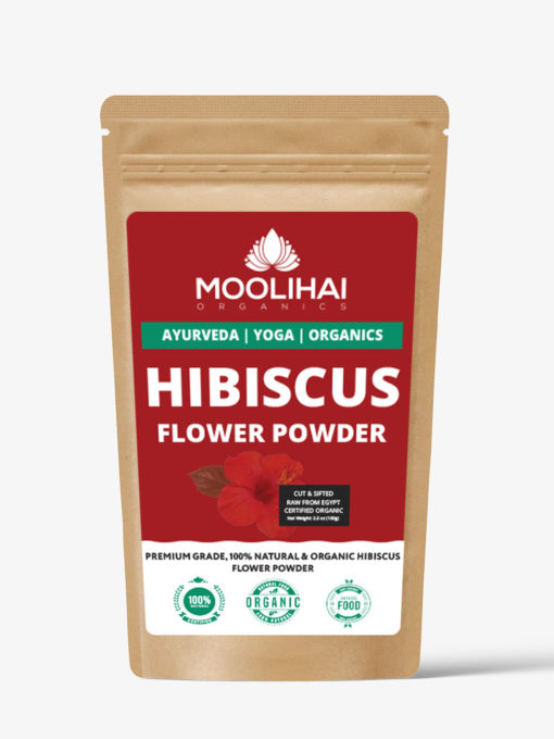 Buy Hibiscus Flower Powder / Semparuthi Flower Powder Moolihai.in