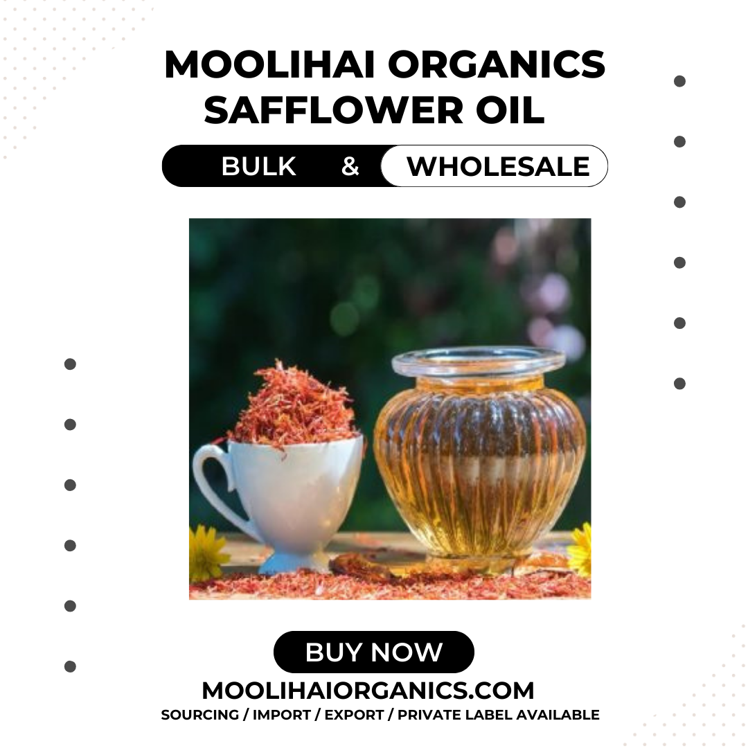 Safflower Oil (ColdPressed) 1 Litre Buy Herbs Bulk Online Herbal