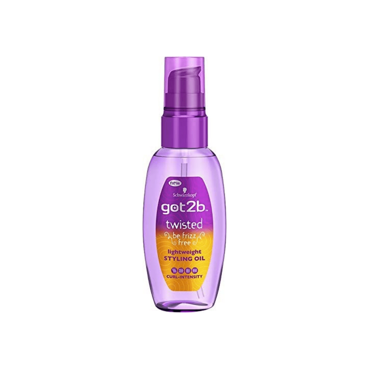 Schwarzkopf got2b Twisted Frizz Free Styling Oil for CurlIntensity