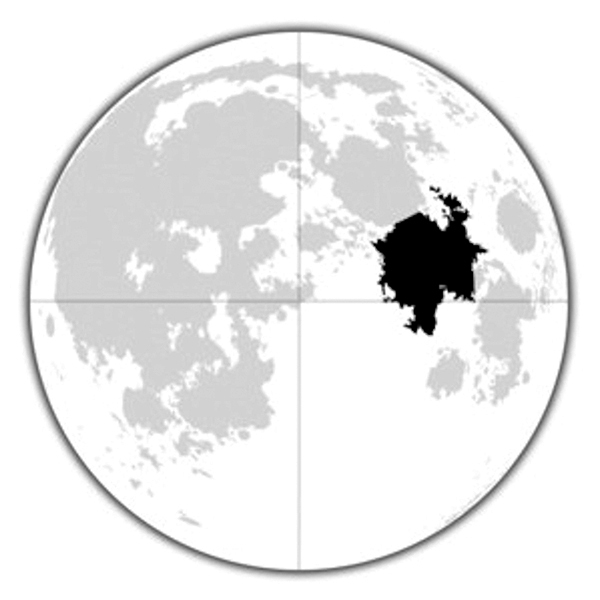 Moon Map for Southern Hemisphere Resources Moon NASA Science