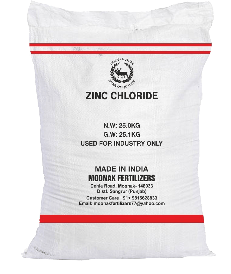 Manufacturers & Suppliers Zinc Chloride Moonak Fertilizers