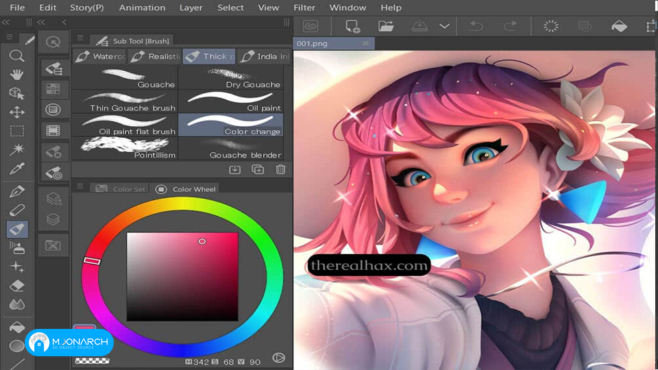دانلود رایگان نرم افزار Clip Studio Paint EX 1.10.6 مون آرک