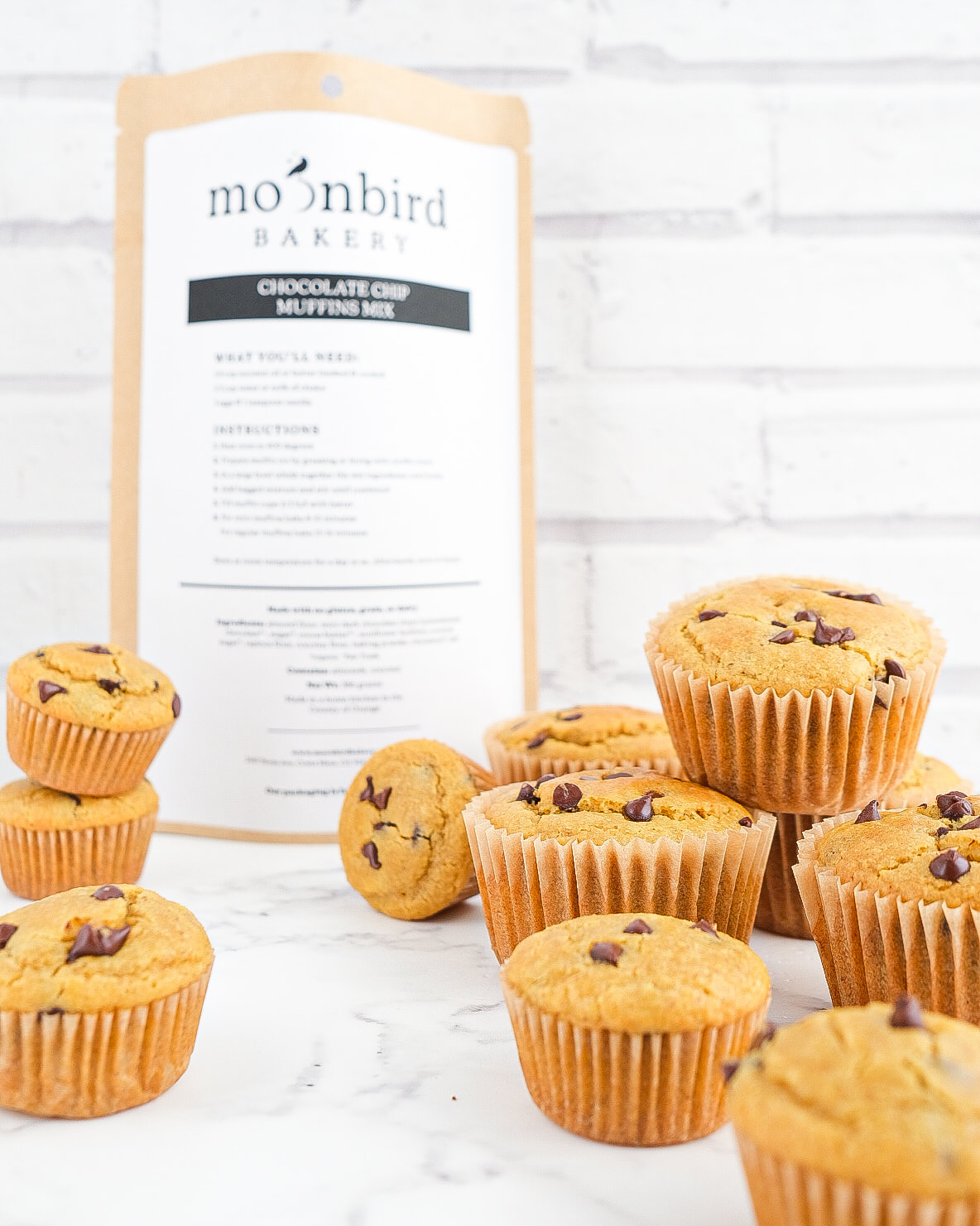 Chocolate Chip Muffin Mix Moonbird Bakery