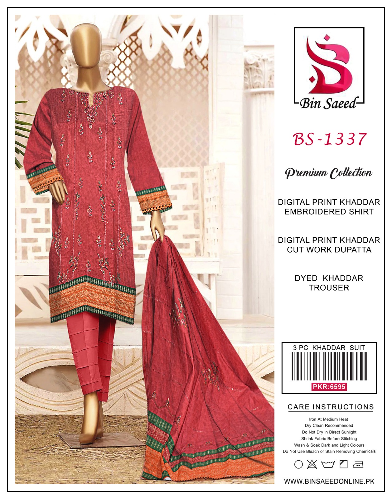 Bin Saeed Embroidered Collection