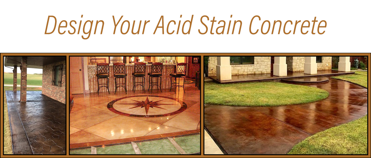 Moon Decorative Concrete Acid Stain Order Wizard Moon Decorative