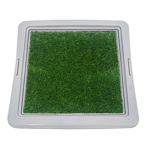 TRAINING PAD HOLDER WITH GRASS BAINBRIDGE Moondidley Pets