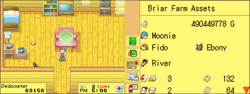 Harvest Moon Tips Satu Trik