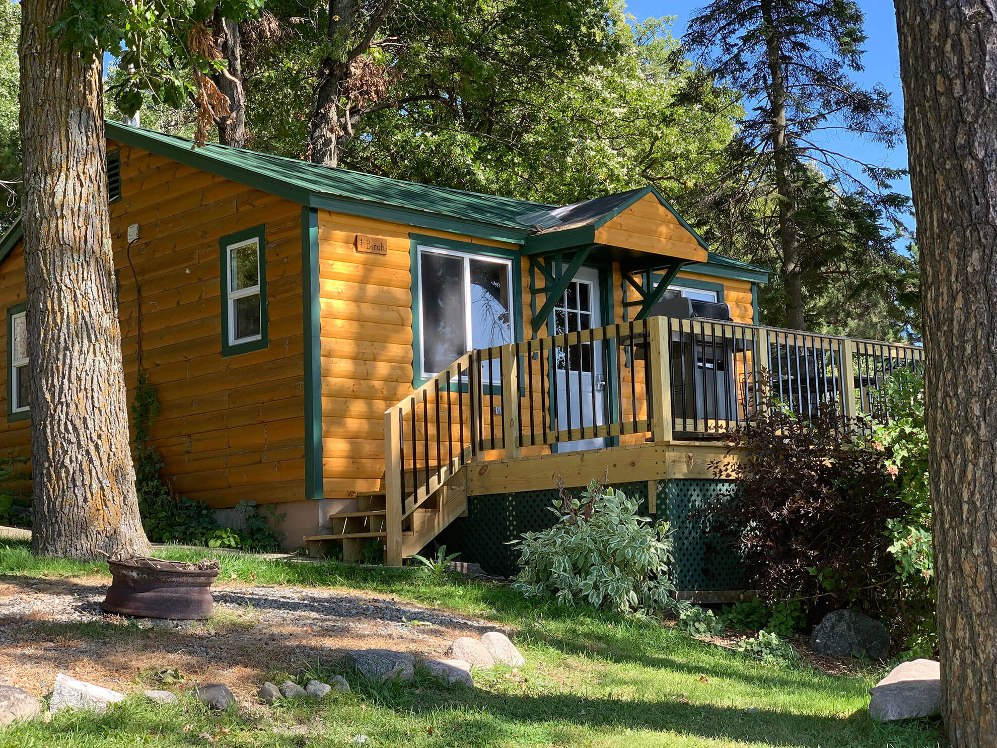 Walker MN 2 Bedroom Cabins Leech Lake Lodging Moonlight Bay Resort