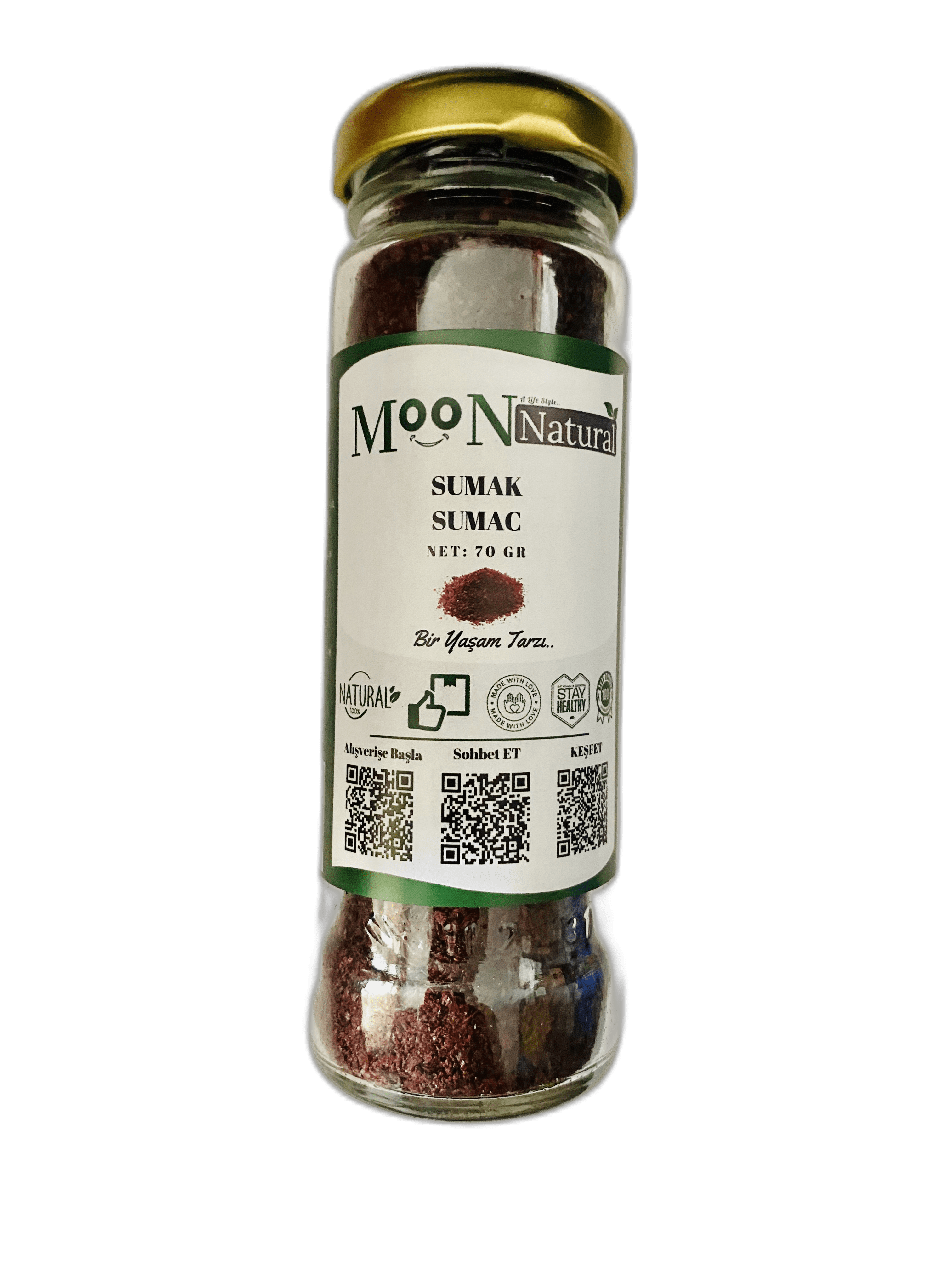 Sumak / Sumac Moon Natural
