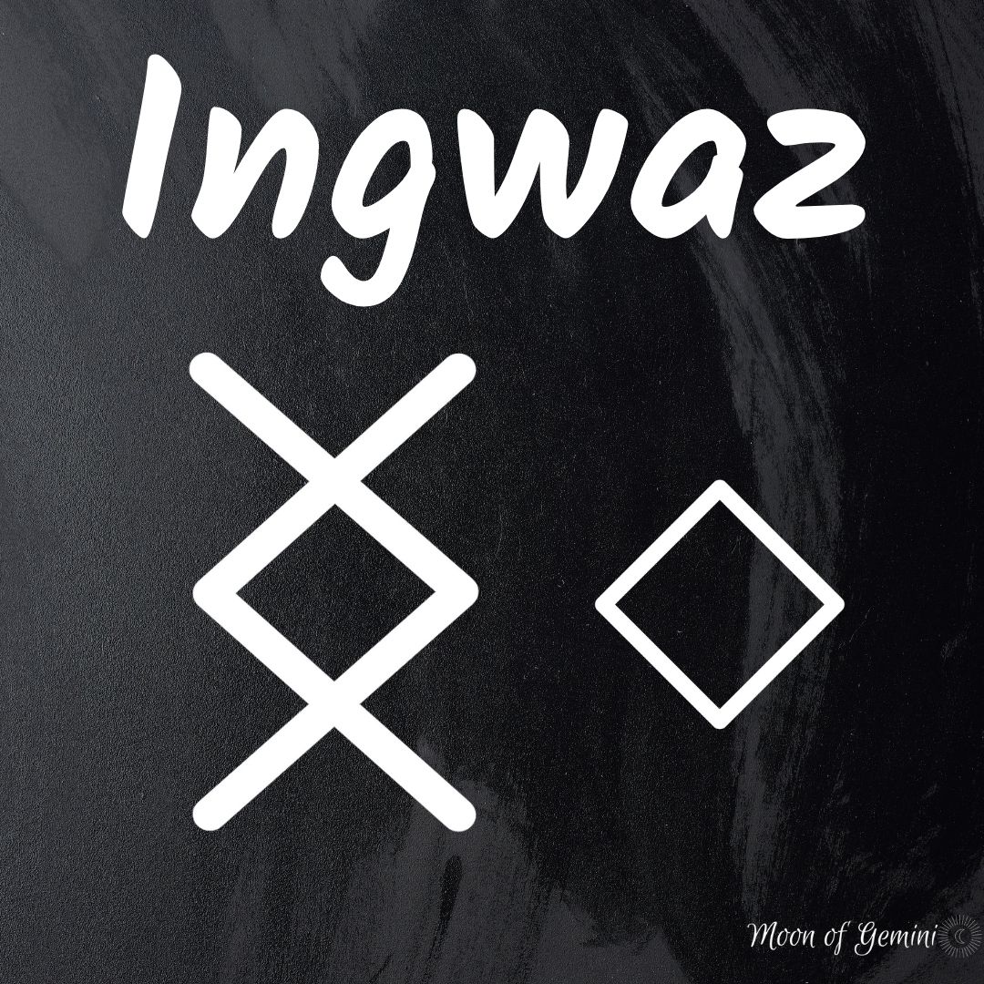 Ingwaz Rune Elder Futhark Meaning • Moon of Gemini