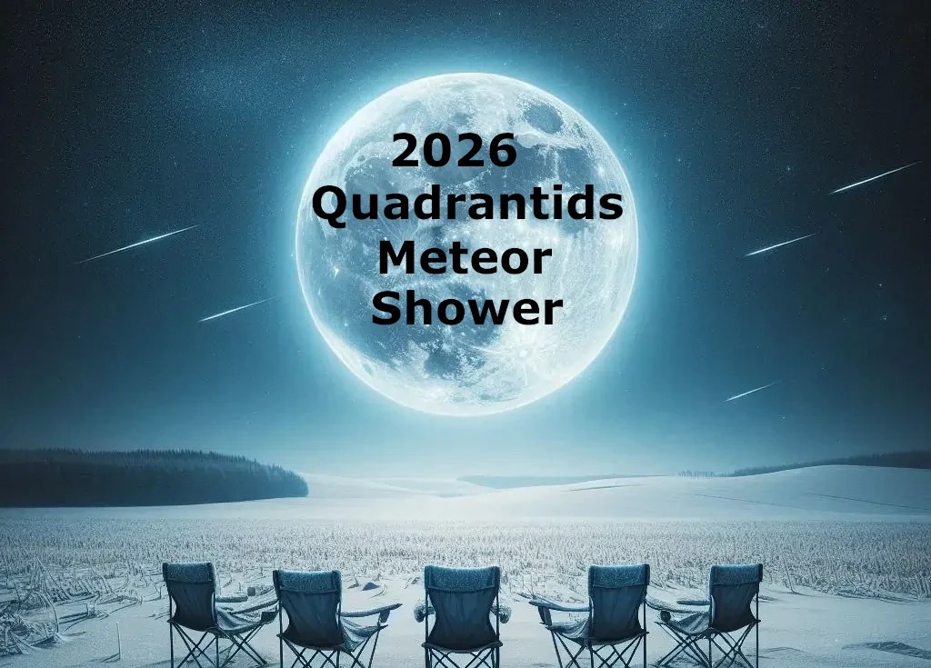 2026 Quadrantids Meteor Shower When and Where to Watch Moon Phase Today