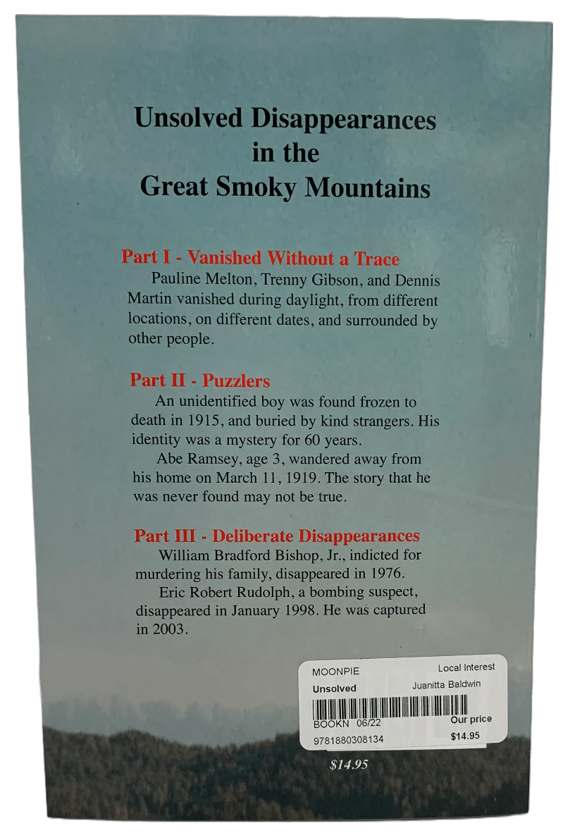 "Unsolved Disappearances in the Great Smoky Mountains" by Juanitta Bal