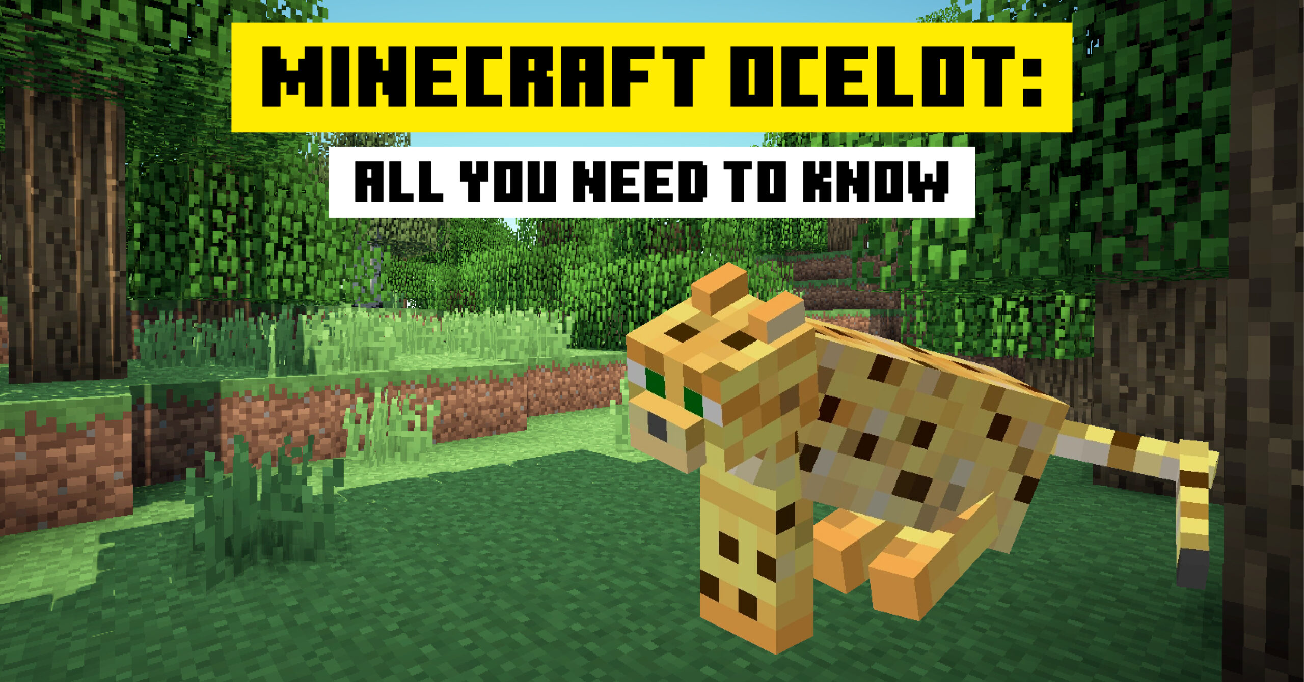 Minecraft Ocelot All you need to Know