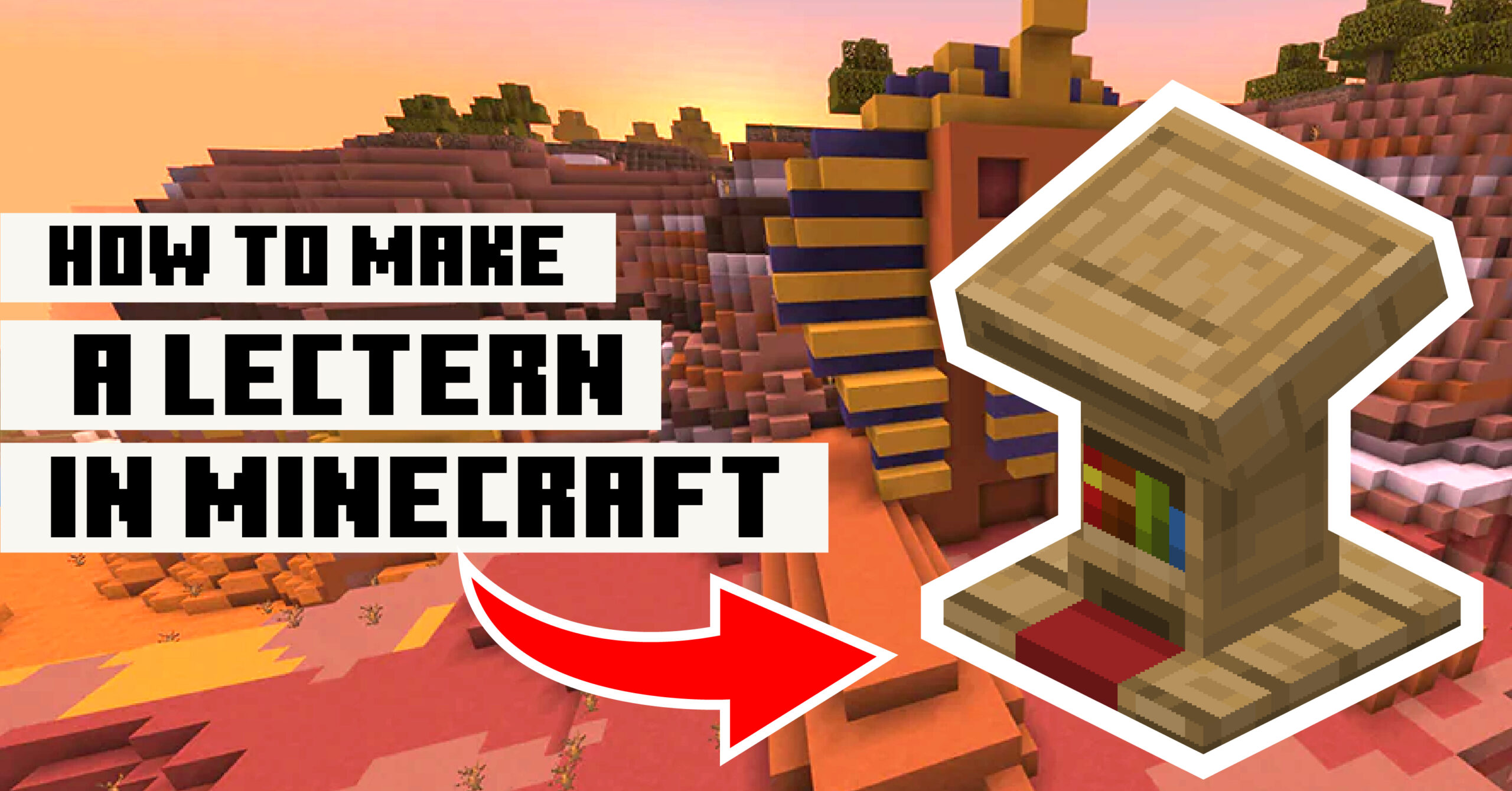 How To Make A Lectern In Minecraft (StepByStep Guide)