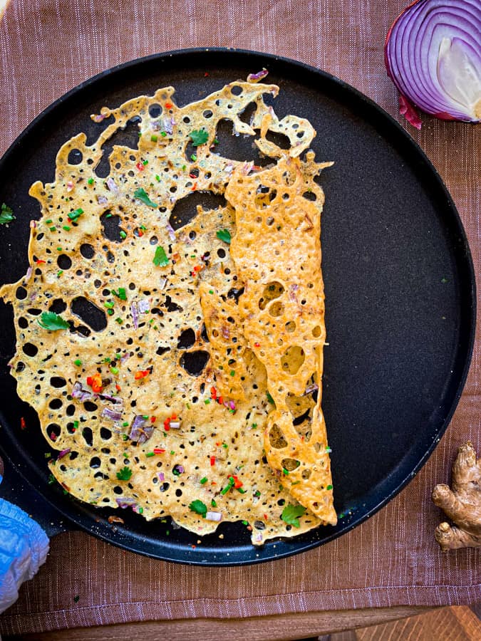 Crispy Onion Rava Dosa