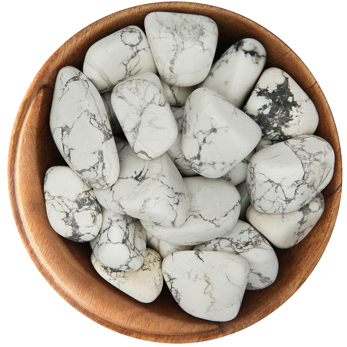Tumbled Howlite Ethically Sourced from Canada