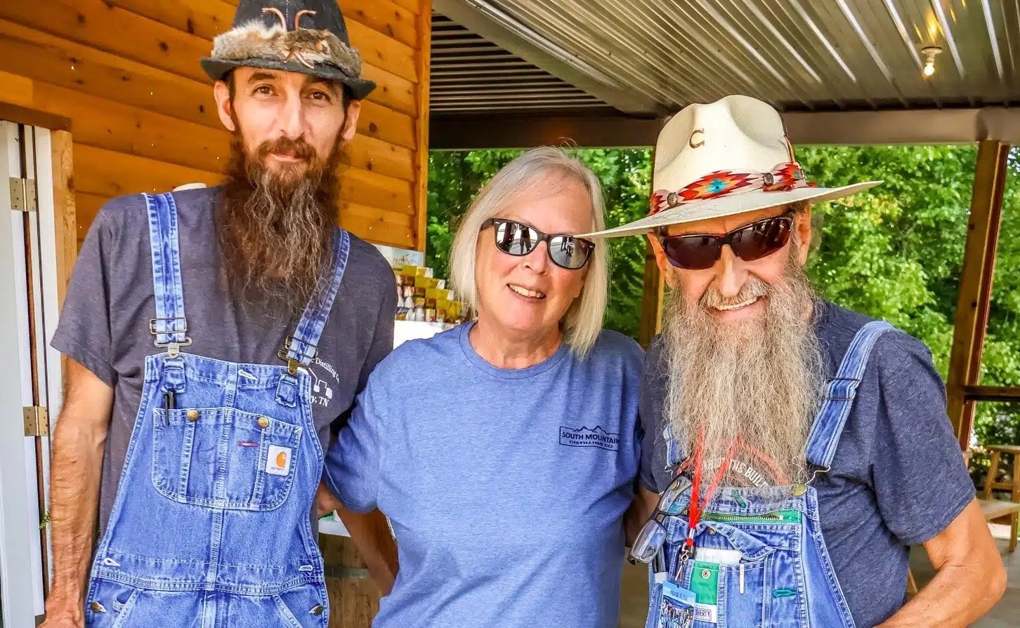 J.B. Rader at Moonshine Run 2023 Moonshiner Gary