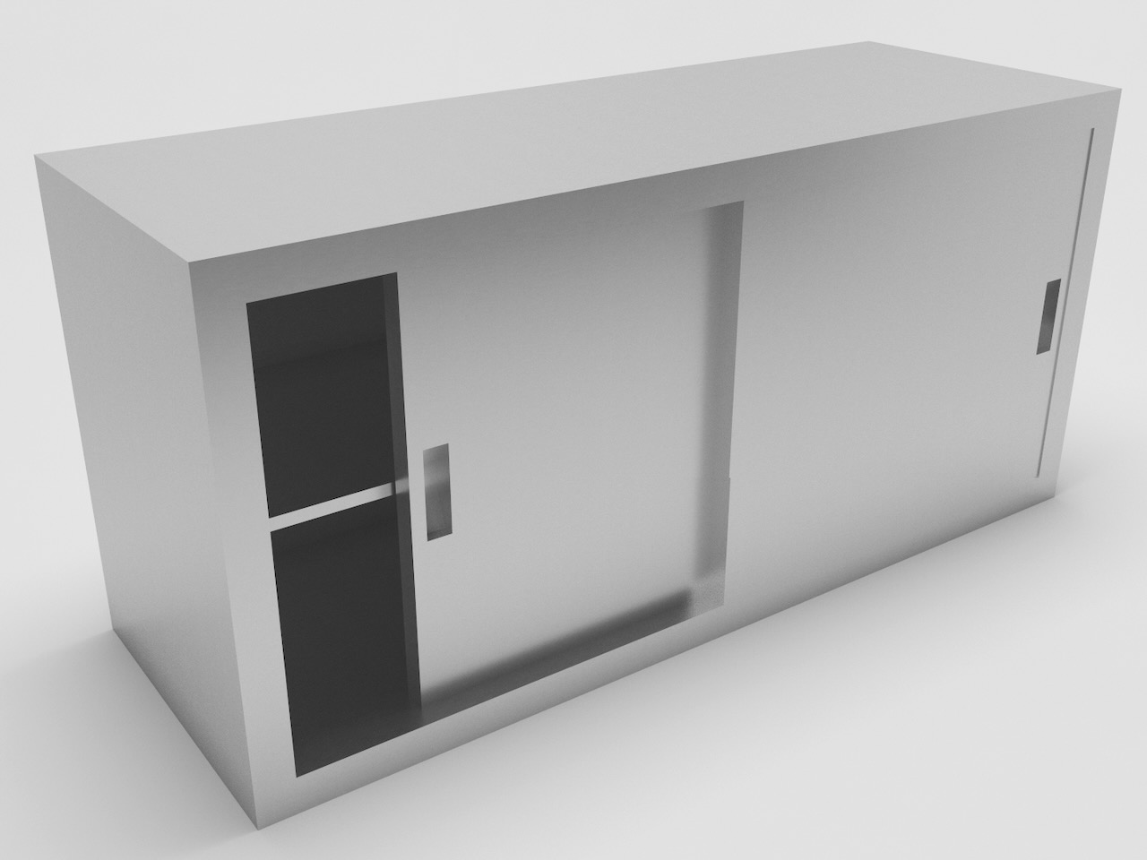 Wall with sliding doors Moon Steel Fabricators