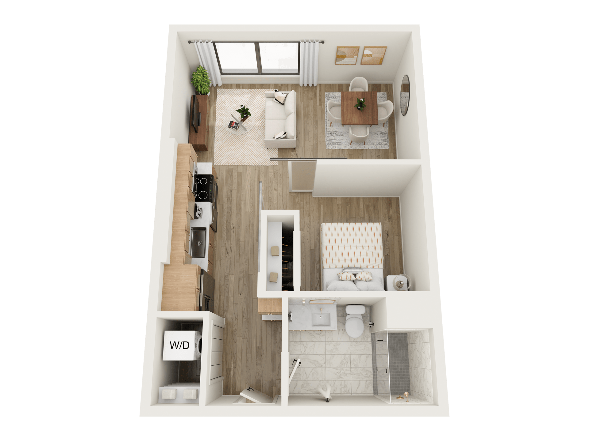 Rattler OneBedroom Apartment in Phoenix, AZ Moontower