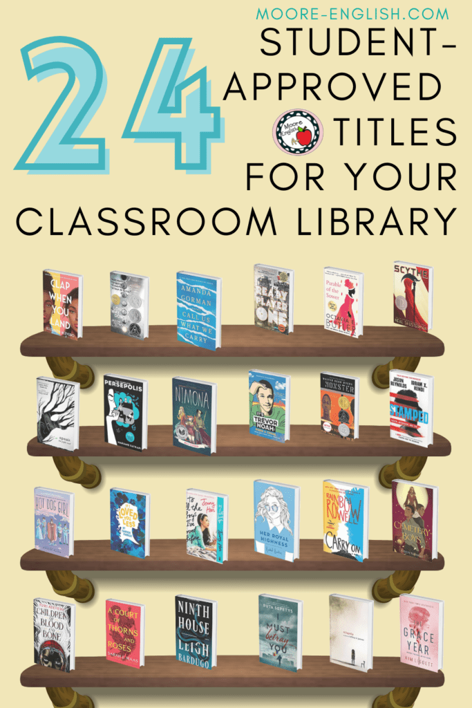 24 Books Perfect for Your High School Classroom Library / Moore English