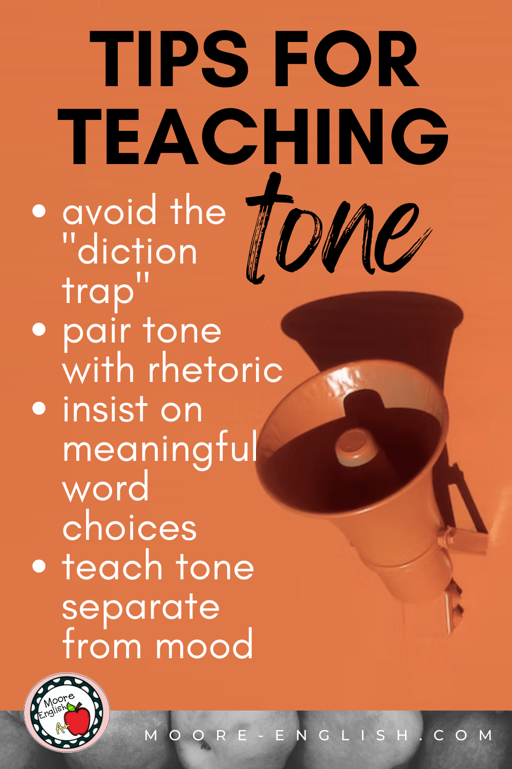 How to Teach Tone in High School ELA / Moore English