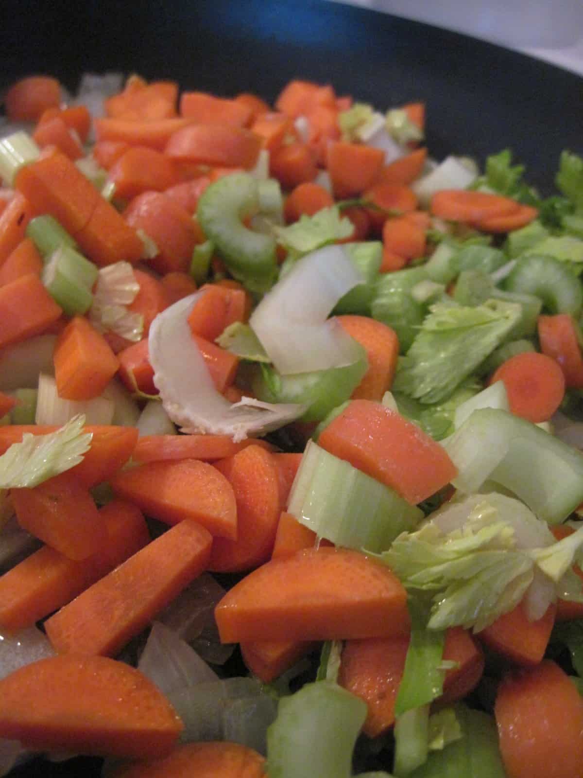 Pasta and Bean Soup ( Pasta E Fagioli) with Ham and Escarole Moore or