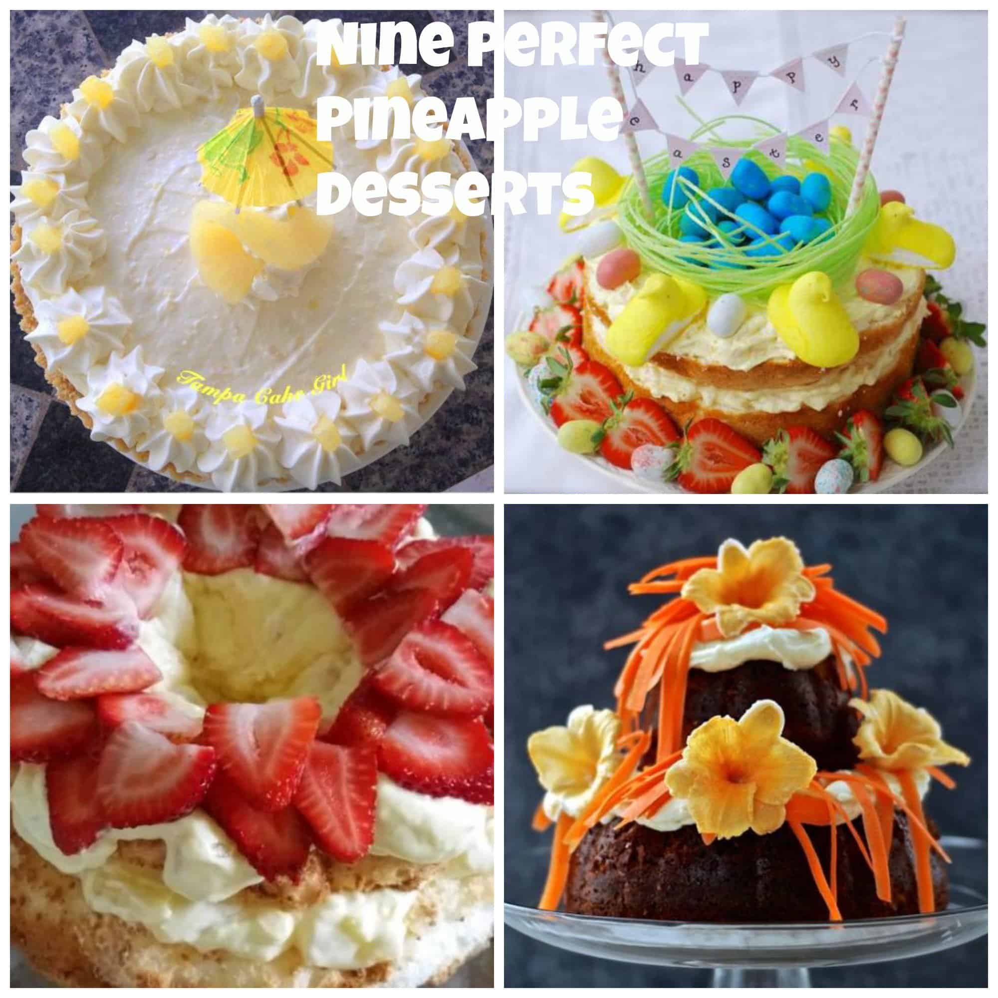 9 Perfect Pineapple Desserts! Moore or Less Cooking