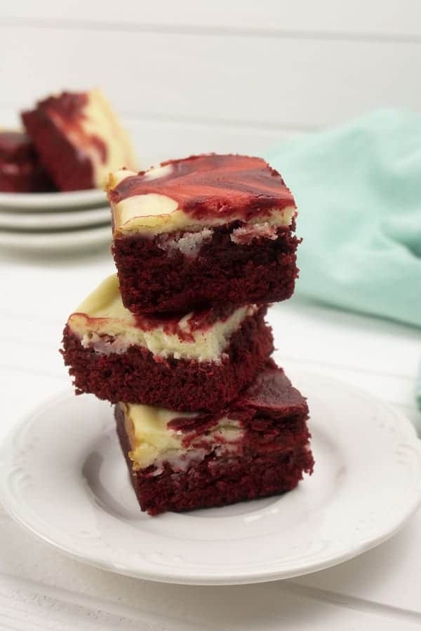 Red Velvet Cheesecake Brownies & Video Moore or Less Cooking