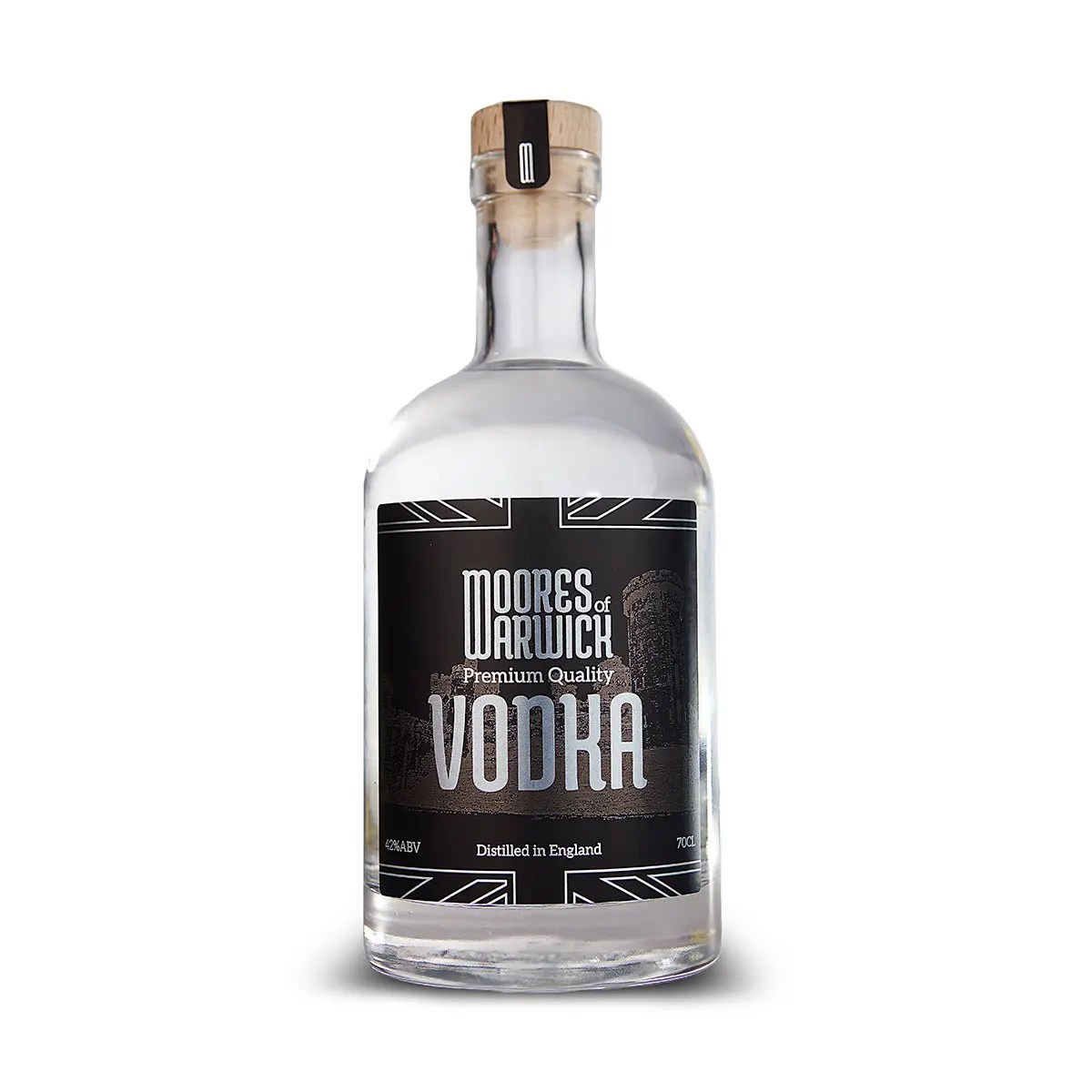 Moores of Warwick Vodka ABV 42 Moores Of Warwick Warwickshire Gin