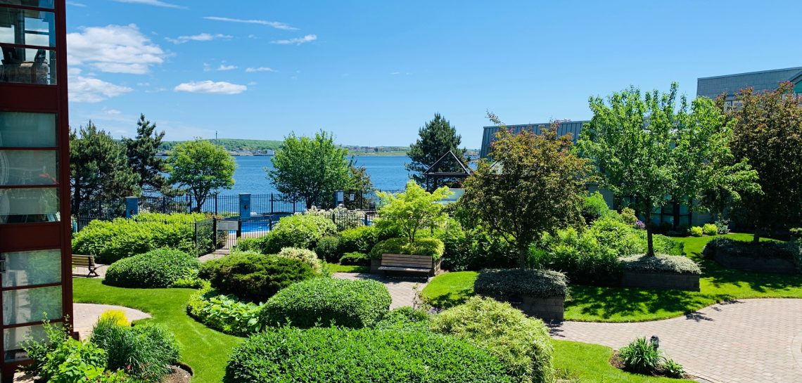 Landing, Unit 304 Moore Suites Furnished Apartments