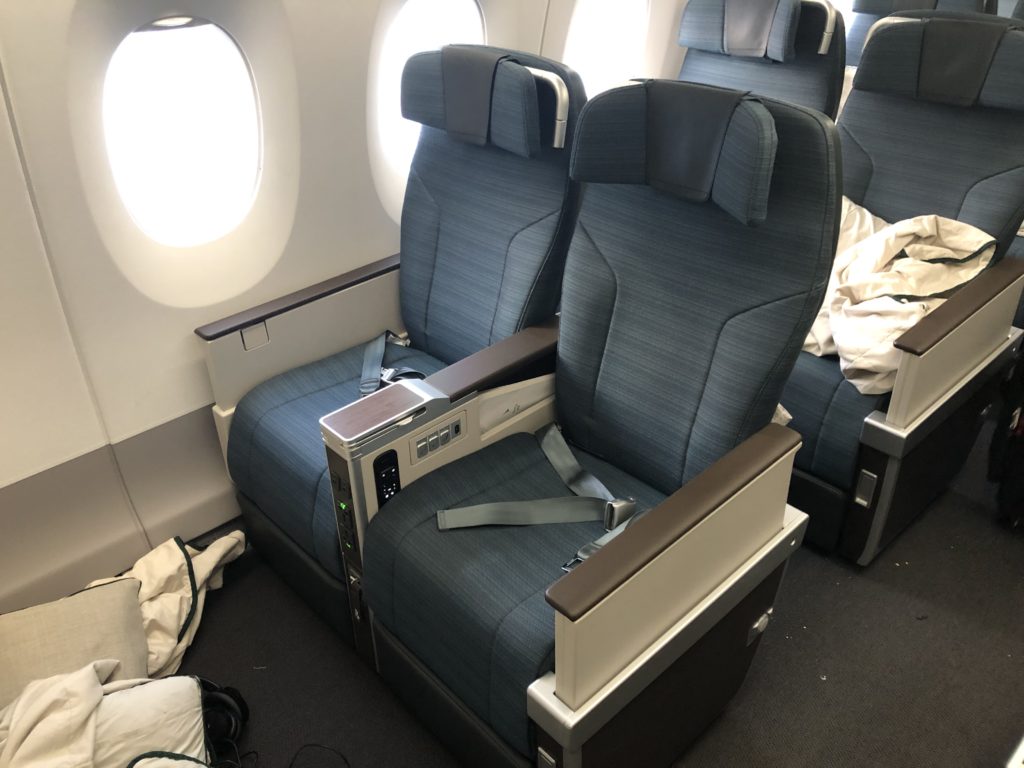 Cathay Pacific Premium Economy Seat Map