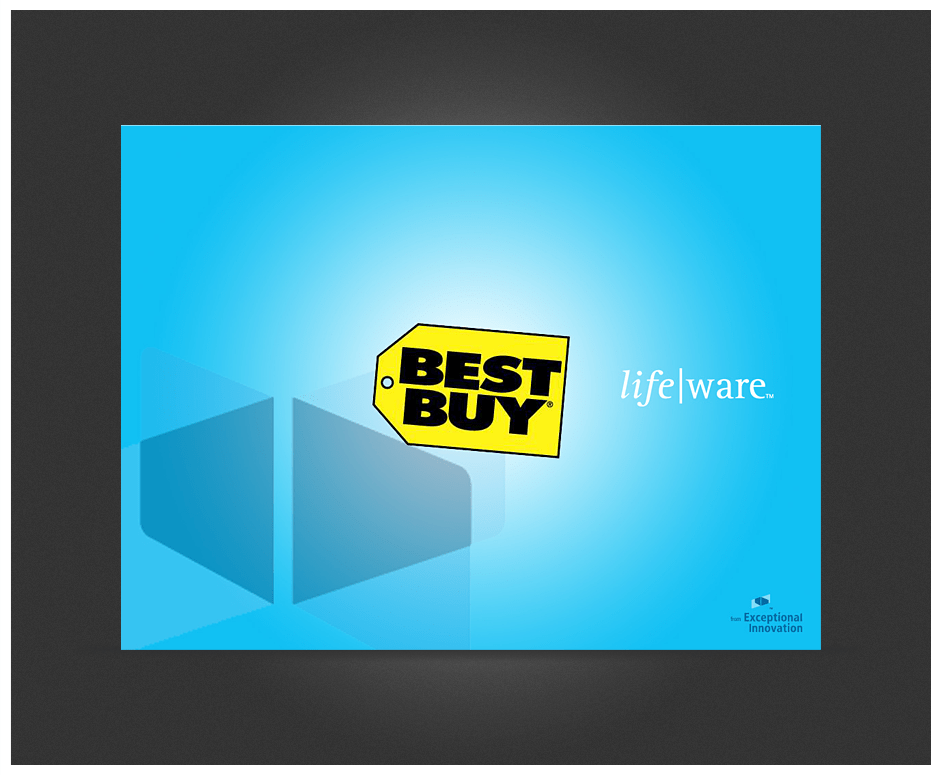 LifeWare Best Buy Presentation MooseDesign