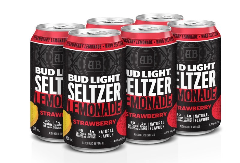 Bud Light Strawberry Lemonade Seltzer 6 Cans Urban Cellars Moose Jaw
