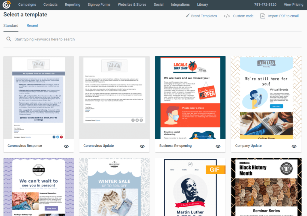 Constant Contact vs Mailchimp [2023]