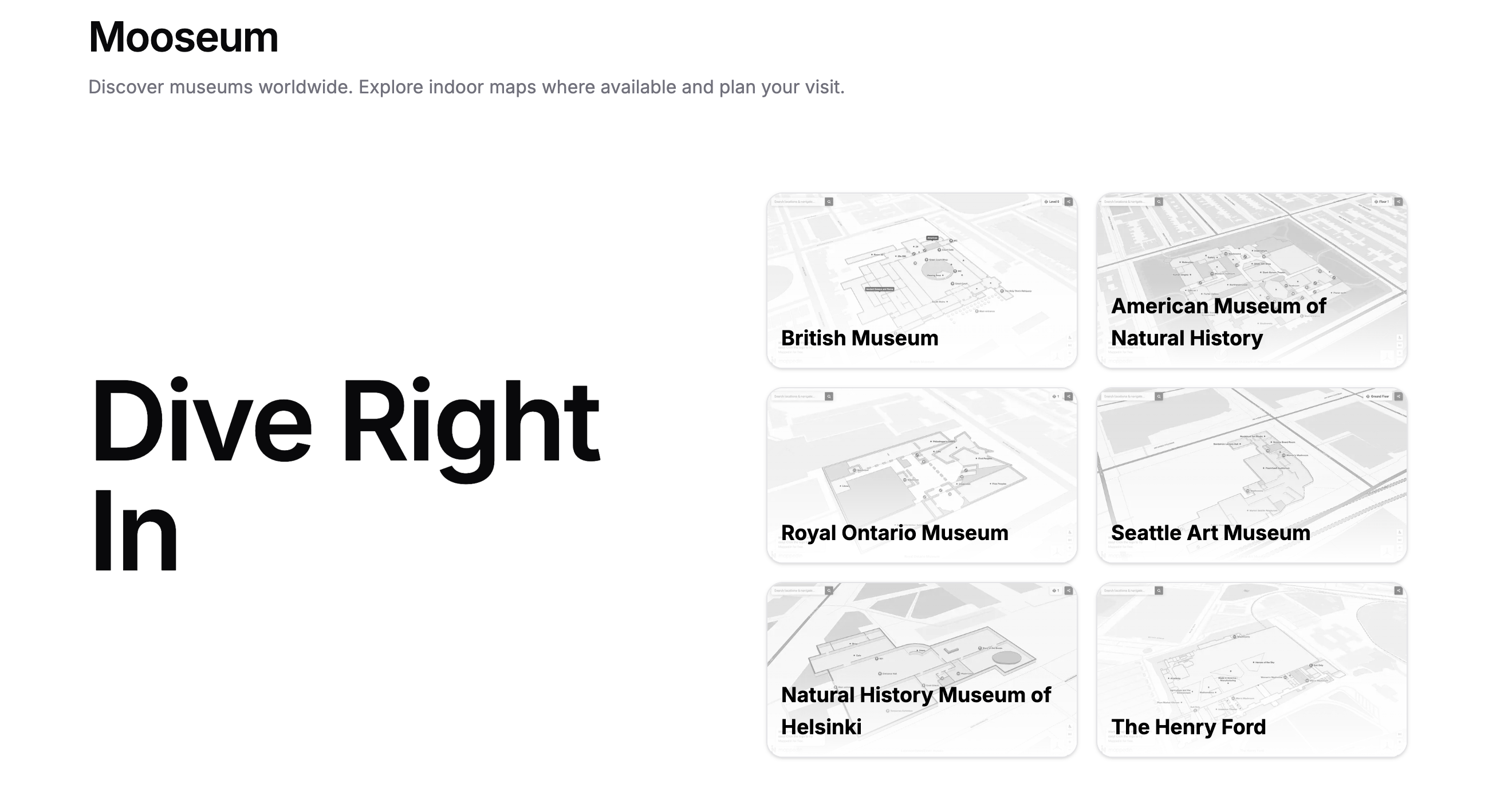 Mooseum Discover the World's Museums Like Never Before