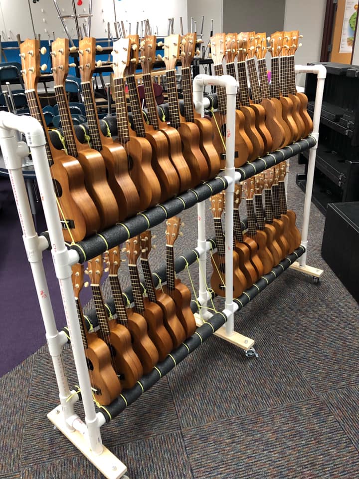 Class Guitar and Ukulele Storage Photos Moosiko