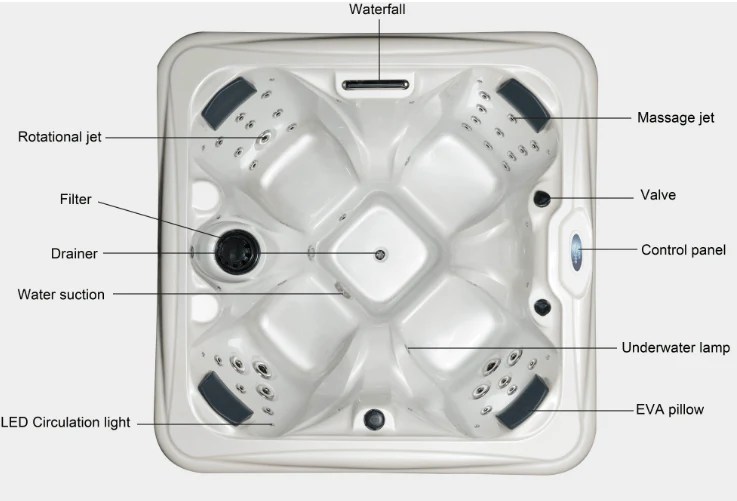 Massage SPA Pool Black Friday Deals