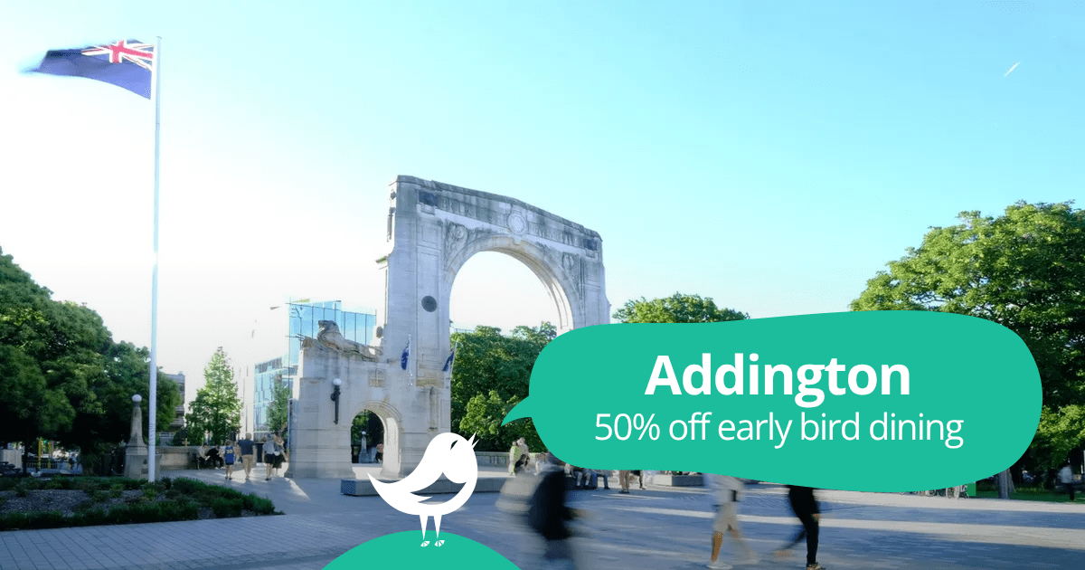 Addington Restaurants 50 off Dinner Deals with First Table